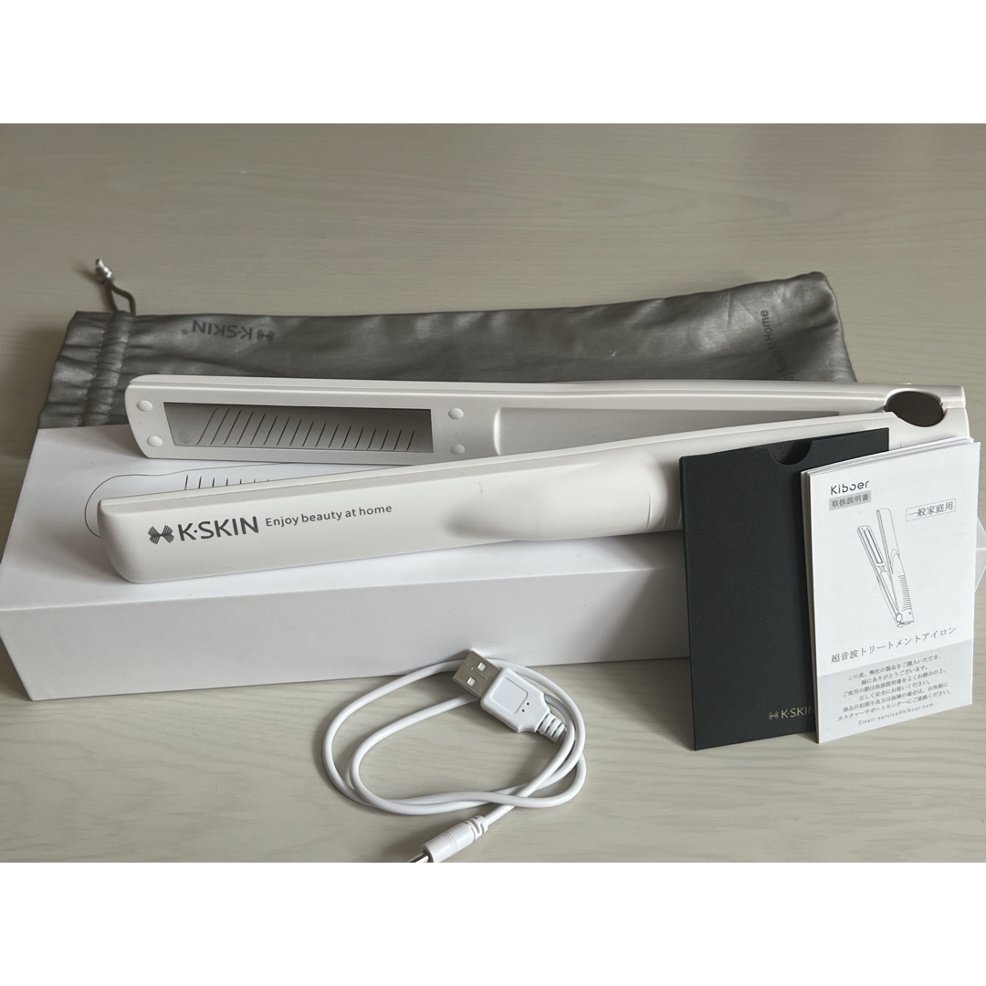 Kiboer 超音波トリートメントヘアアイロンの通販 by kne's shop｜ラクマ