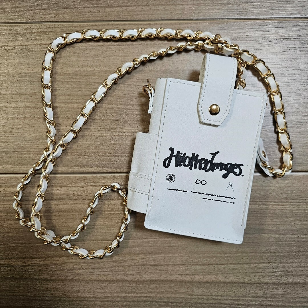 UVERworld - UVERworld HOI × TAKUYA∞ チェーン ポーチ ホワイトの