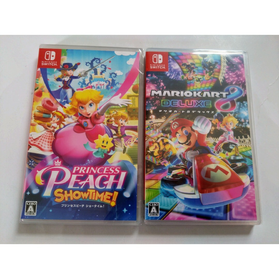 マリオカート8 デラックス & プリンセスピーチ！ショータイム！ 2本