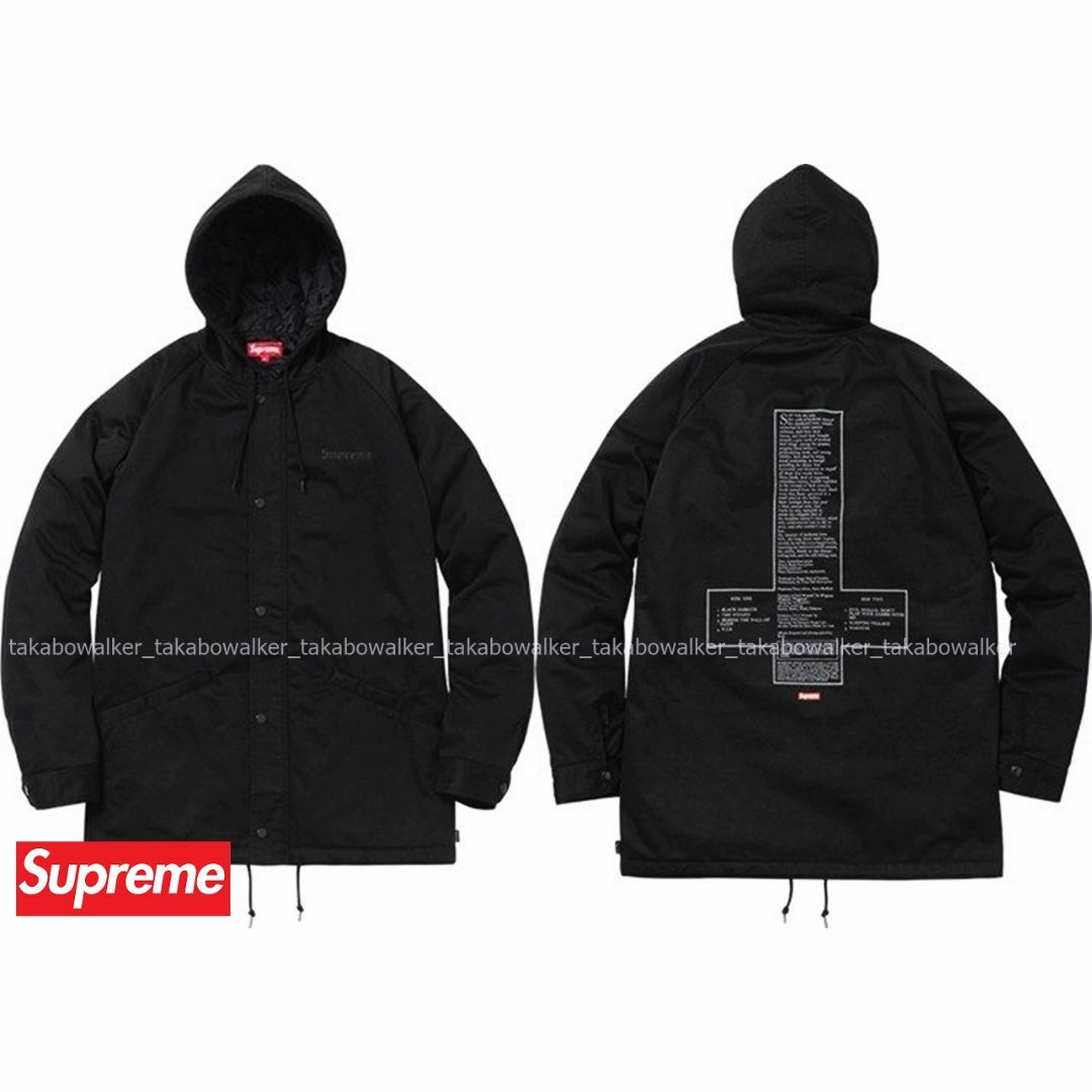 Supreme - SUPREME Black Sabbath Hooded ブラックサバスの通販 by
