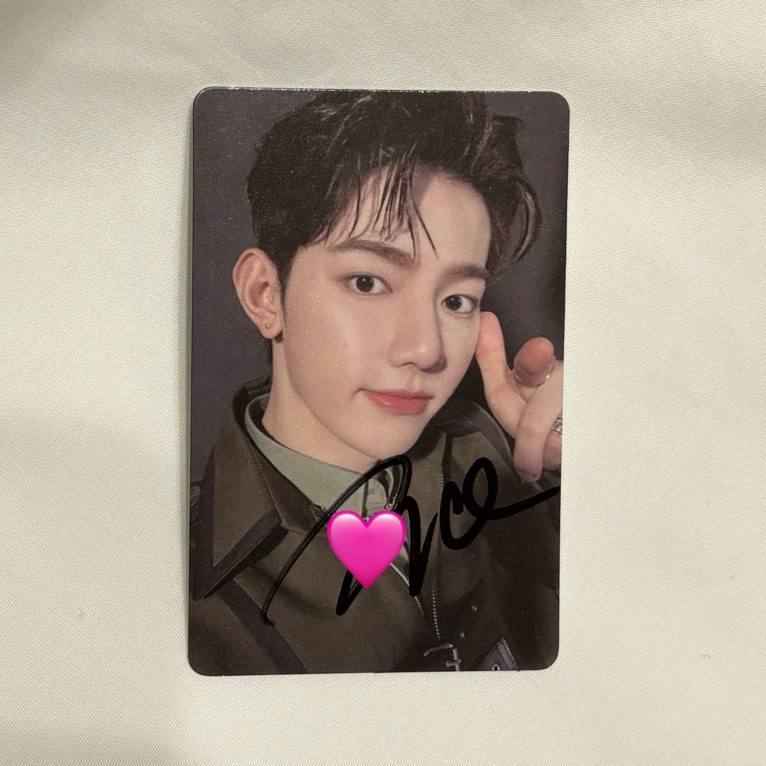 ZB1 ゴヌク poca dayサイン会 直筆サイン付きトレカ 希少 ZB1 ゴヌク