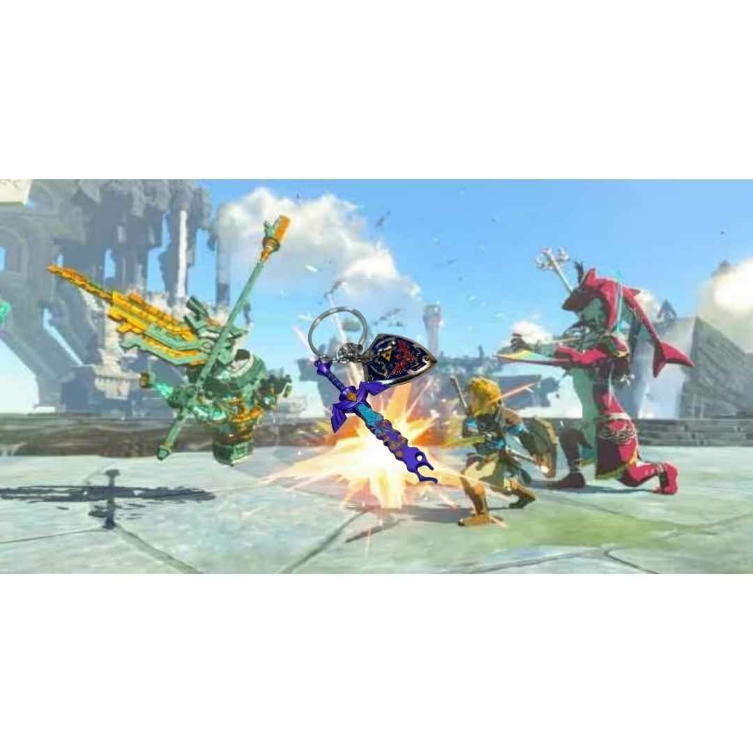 ゼルダの伝説 ティアキン キーホルダー マスターソード 9cm 【残5限定