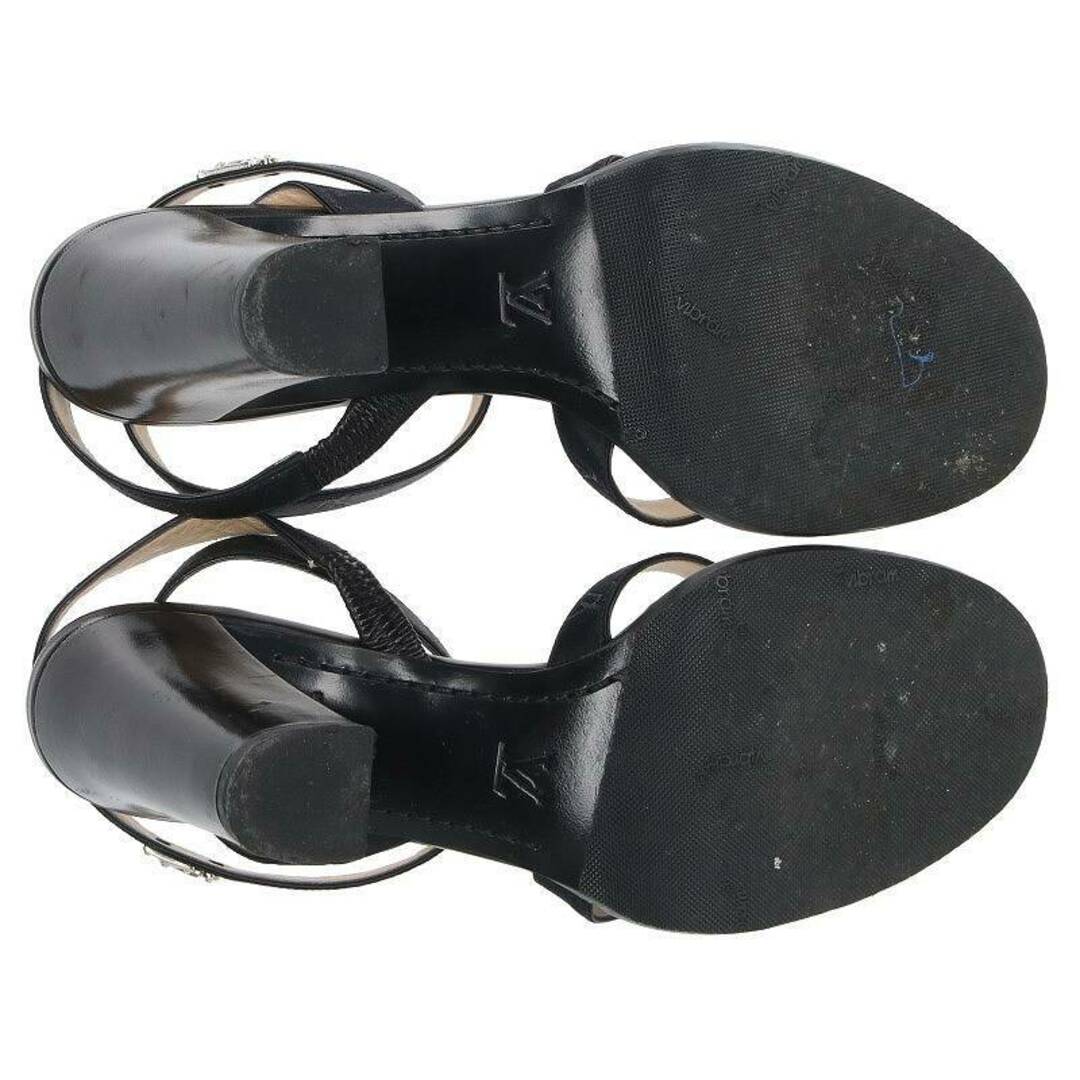 LOUIS VUITTON - ルイヴィトン モノグラムストラップレザーサンダル