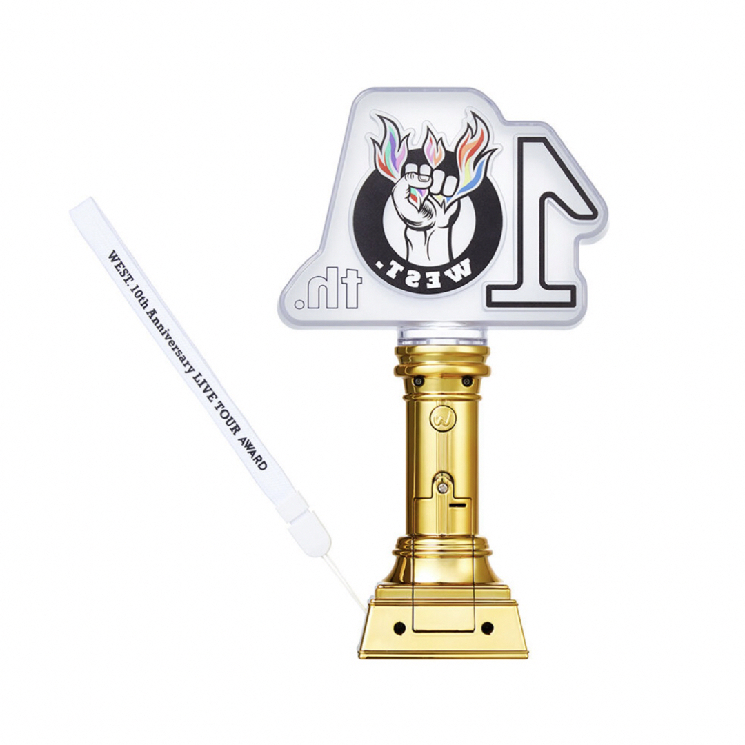 ジャニーズWEST - ペンライト WEST AWARD LIVE TOUR 10周年 2024 の