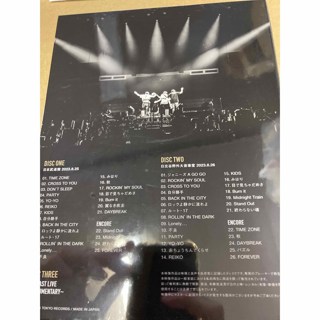 男闘呼組 HMV限定販売LAST FOREVER (3Blu-ray)新品未開封の通販 by