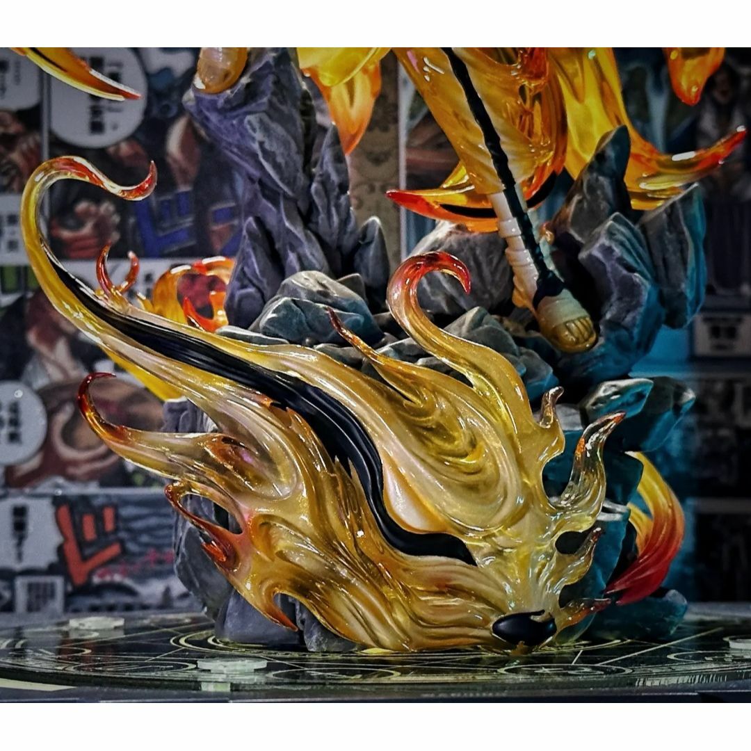 ナルト 疾風伝 うずまきナルト 九尾モード ガレージキット フィギュア