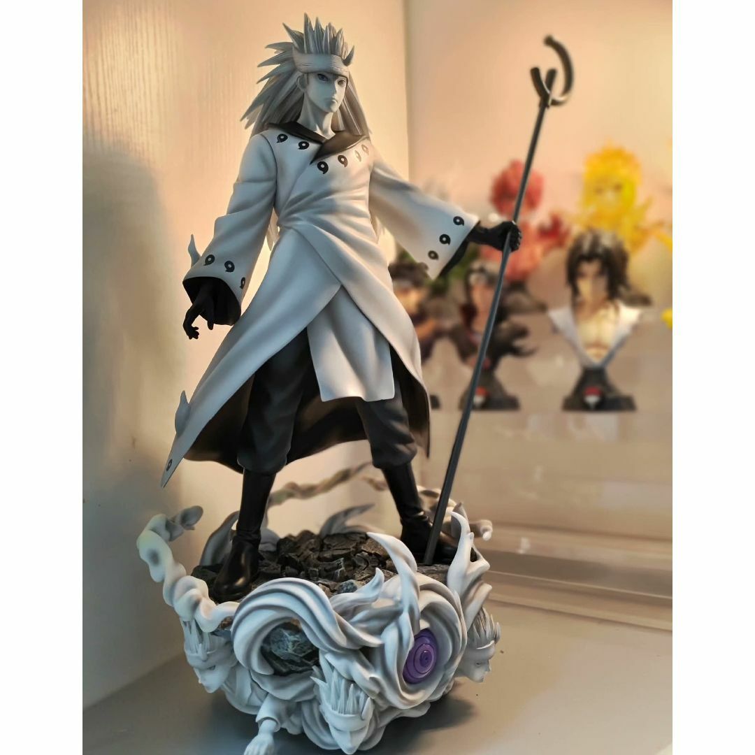 ナルト 疾風伝 うちはマダラ(六道) ガレージキット フィギュア 1/6