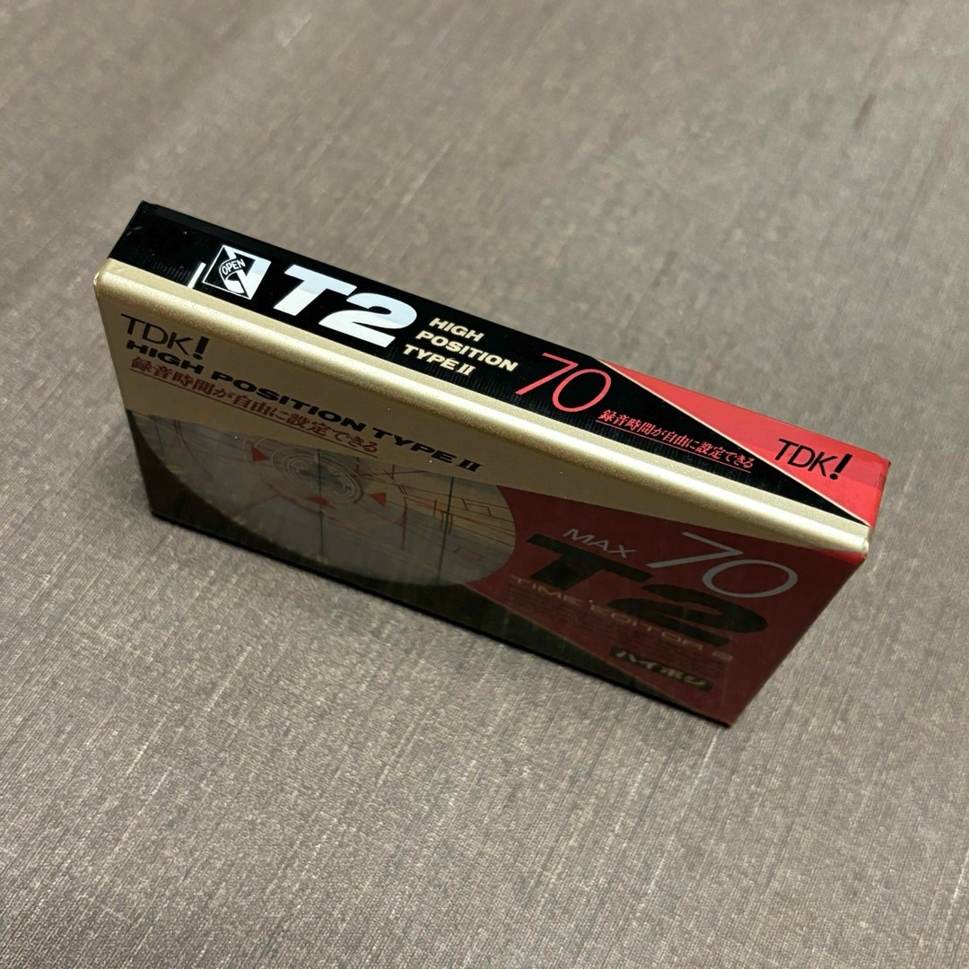 TDK - 極レア品☆TDK カセットテープTIME EDITOR2 ハイポジ タイプ2の