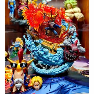 ワンピース 麦わら海賊団 サンジ ガレージキット フィギュア ワーコレ