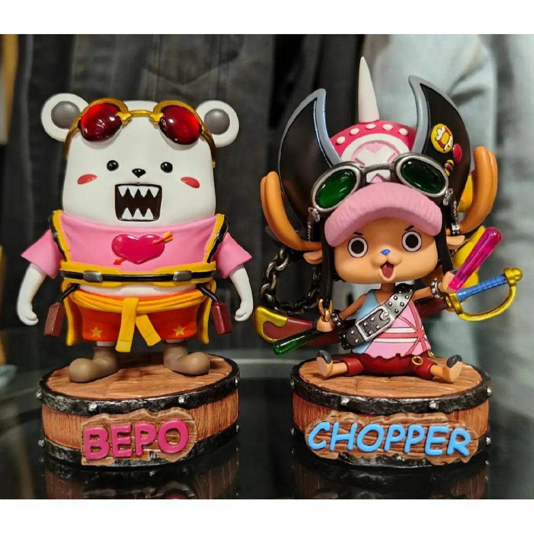ワンピース ベポ チョッパー セット フィギュア ガレージキット 1/8