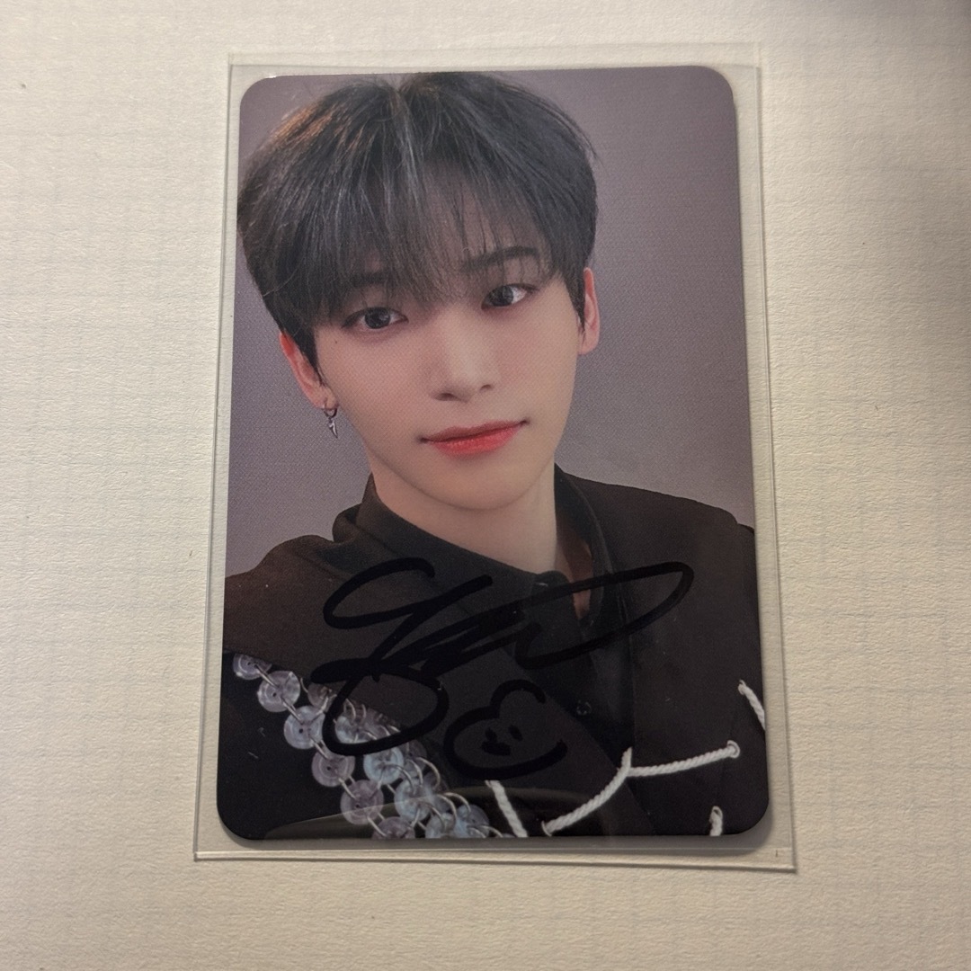 cravity ウォンジン 直筆サイン入りトレカ