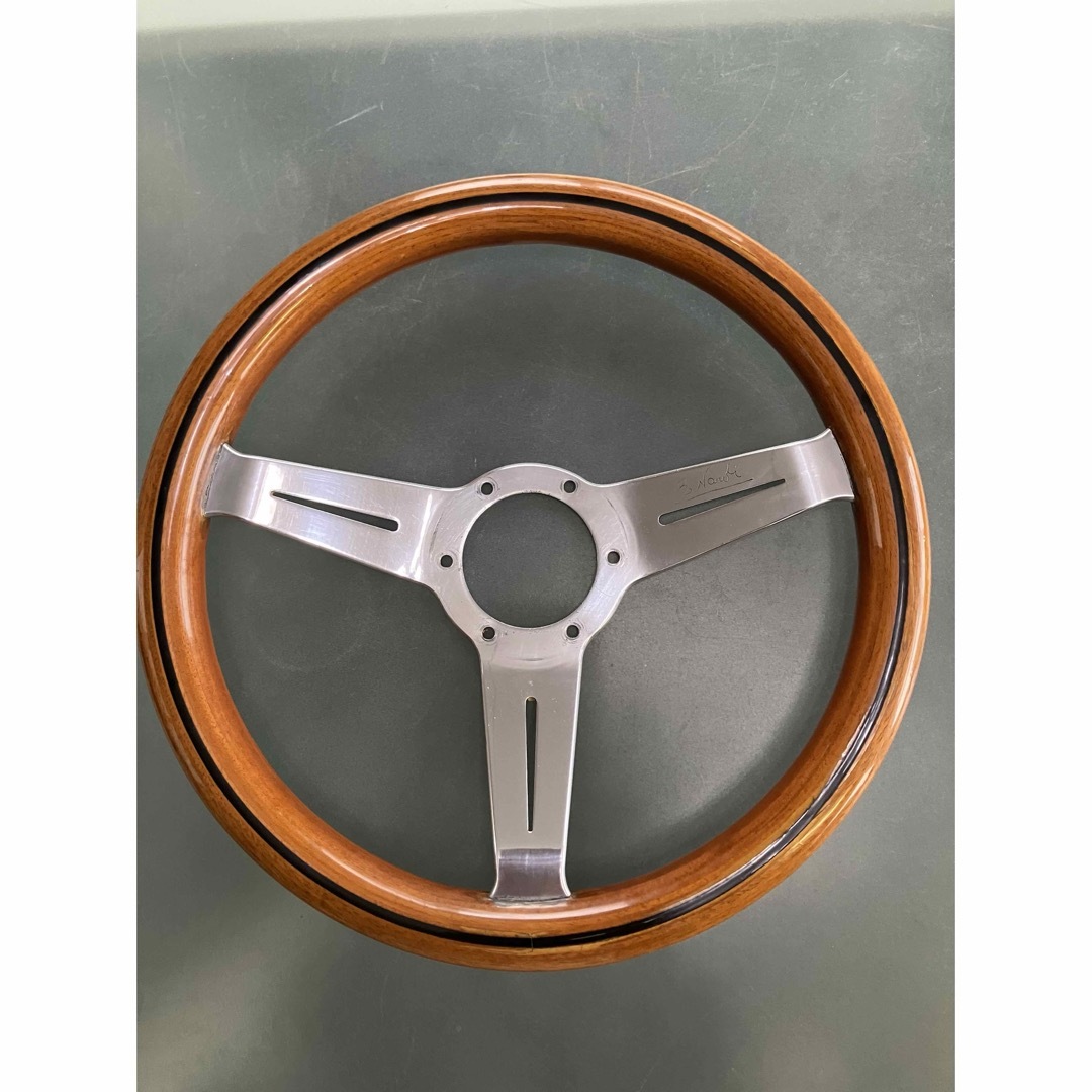 パーソナル PERSONAL 大径ウッドステアリング 39パイ 当時物 ナルディ