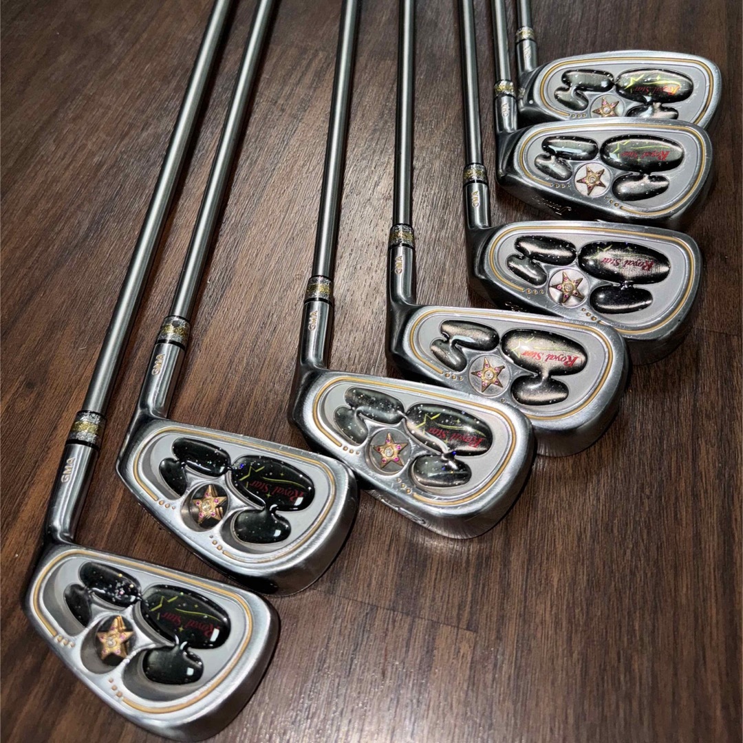 ジャンボ尾崎Royalstar アイアン8セット超美品ルビー付きの通販 by Y