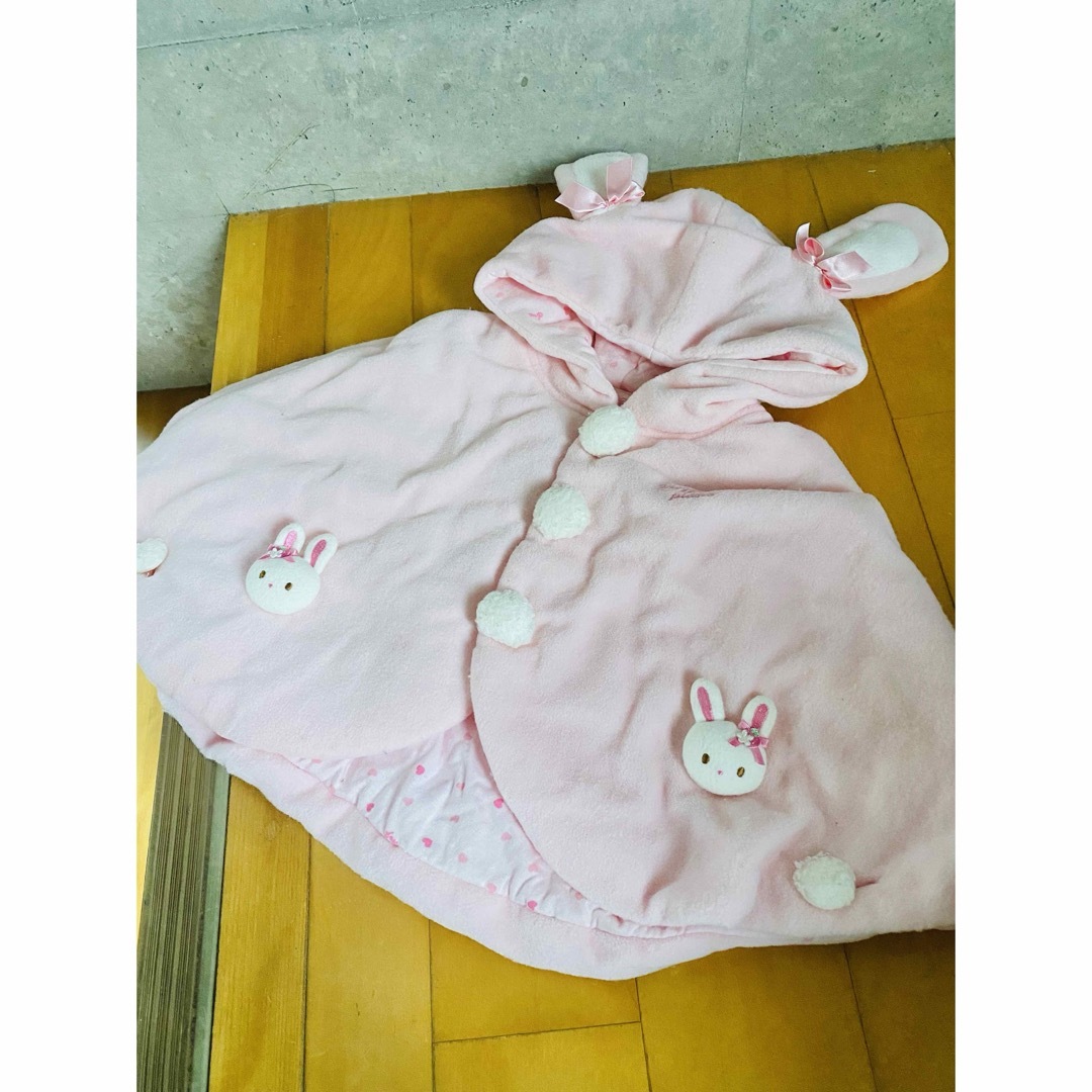 mezzo piano - 女の子 メゾピアノ 立体うさぎ マスコット うさぎ耳