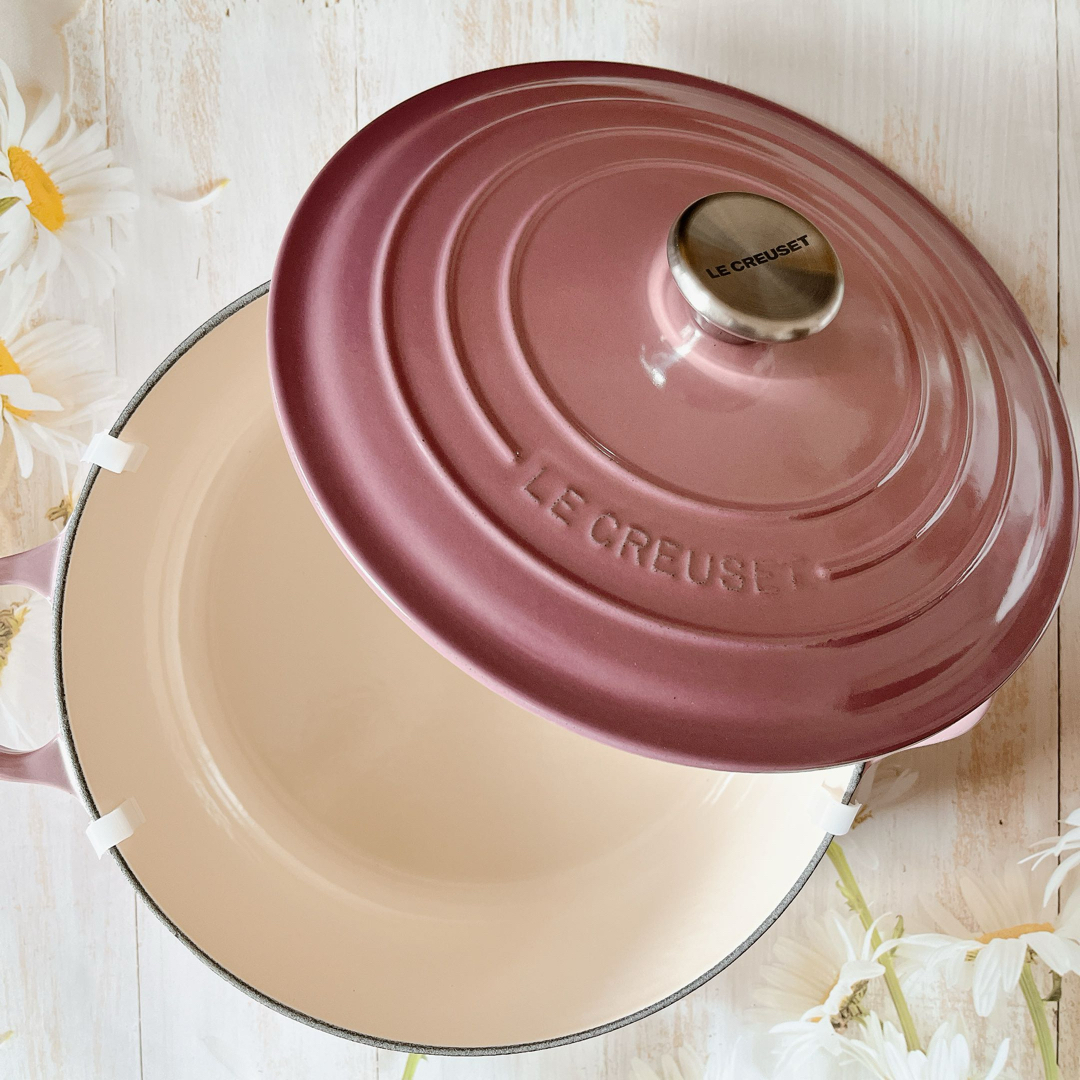 LE CREUSET - ♡ルクルーゼ ココットジャポネーズ モーヴピンク 24cm