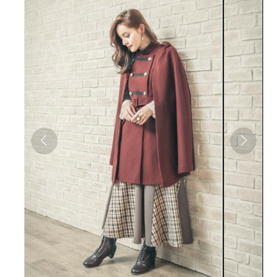 axes femme - 【axes femme】ナポレオンマント風コートの通販 by