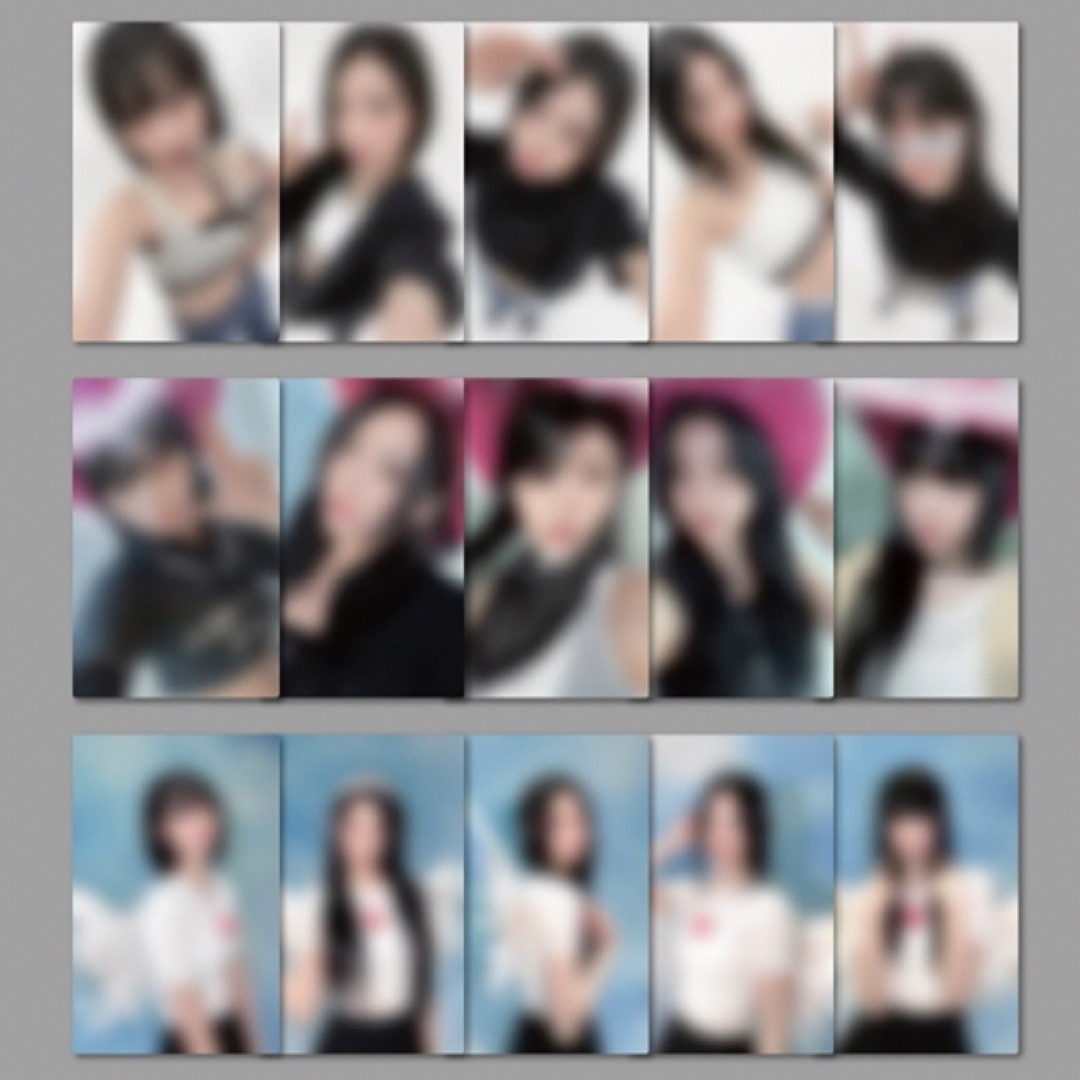 LE SSERAFIM - LESSERAFIM UNFORGIVEN ALBUM トレカ 15枚コンプの