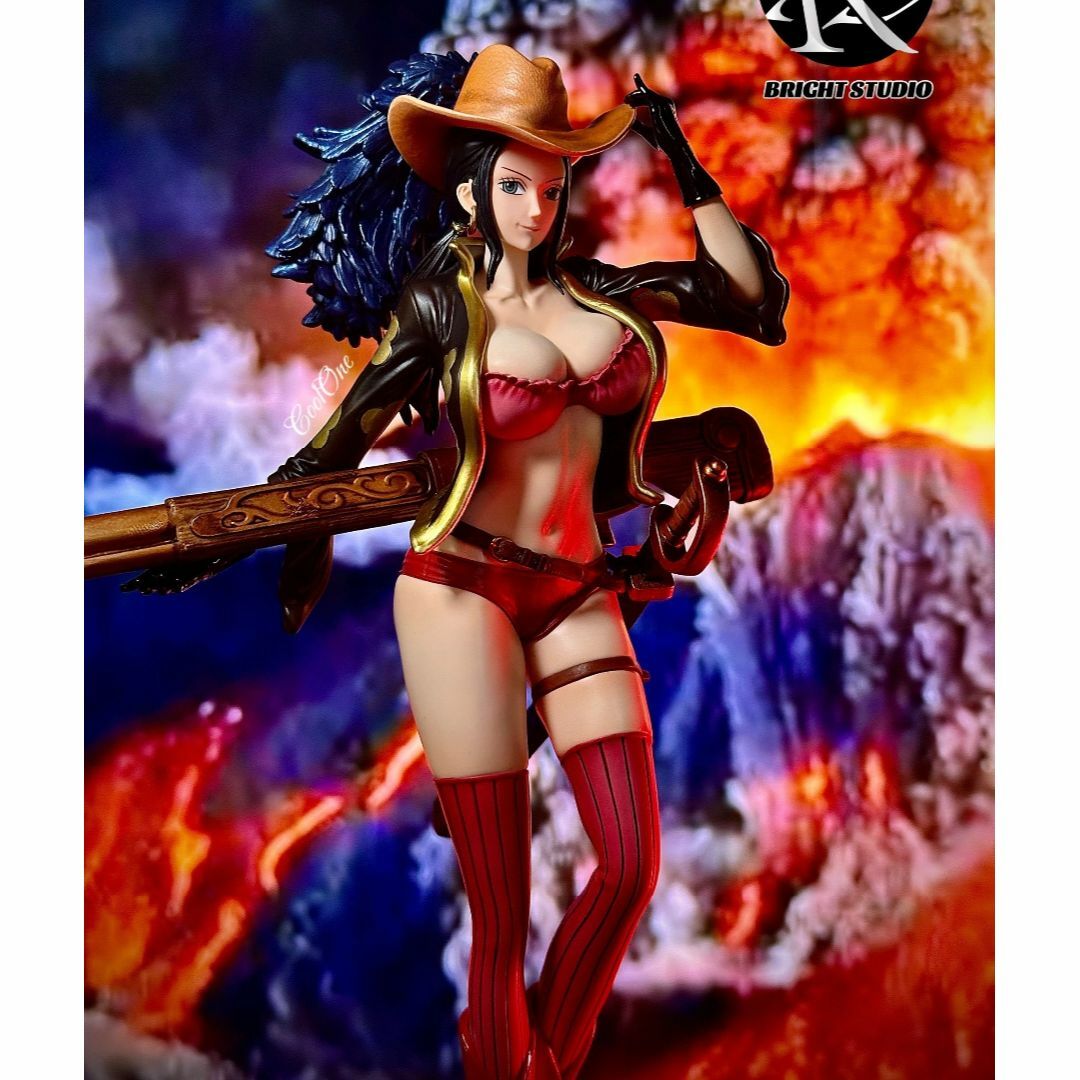 ワンピース 考古学者 ニコ・ロビン ガレージキット フィギュア 塗装