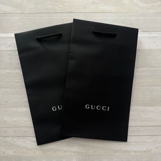GUCCI - 新品未使用 Gucci グッチ ショップ袋 ショッパー 2枚セットの