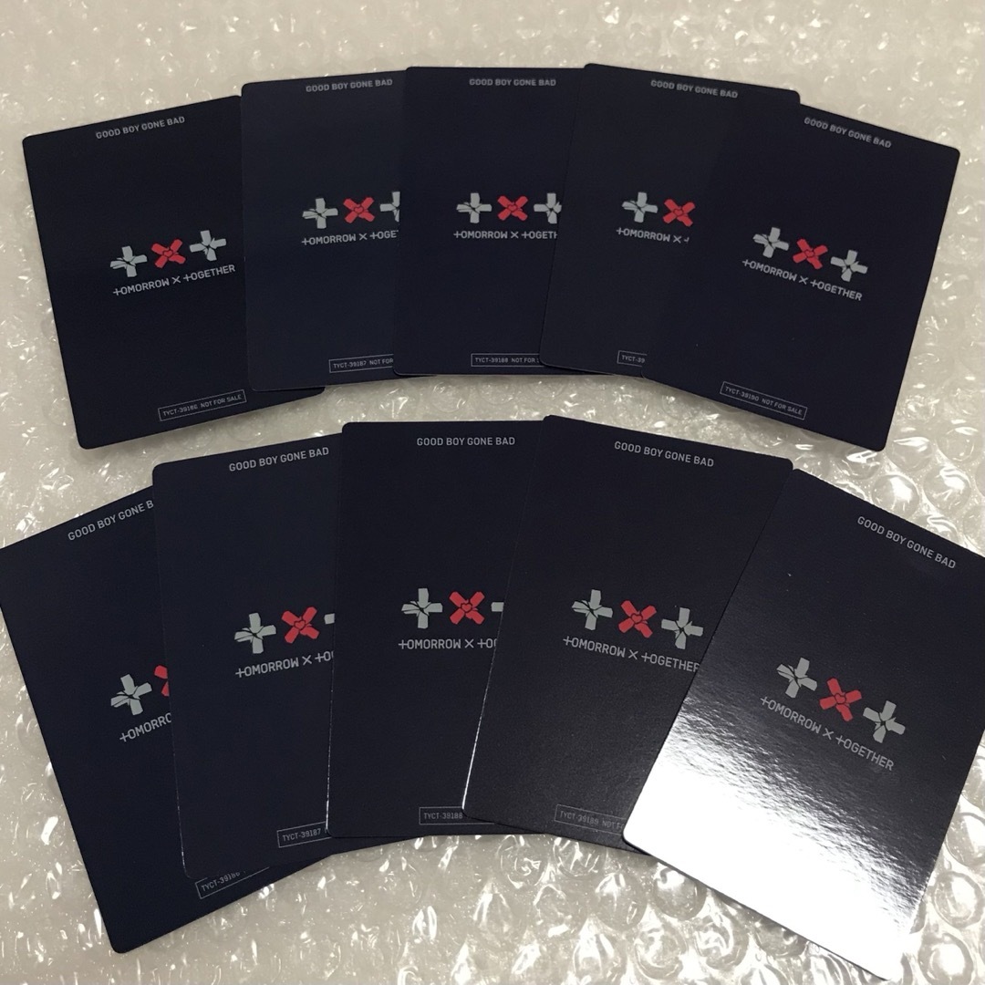 TOMORROW X TOGETHER - TXT GOOD BOY GONE BAD ソロジャケット トレカ