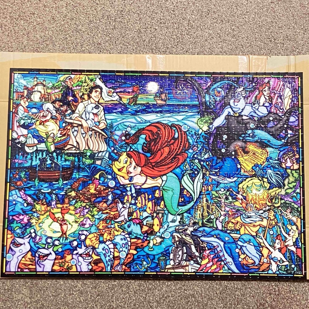 ジグソーパズル ピュアホワイト 1000ピース リトルマーメイド アリエル