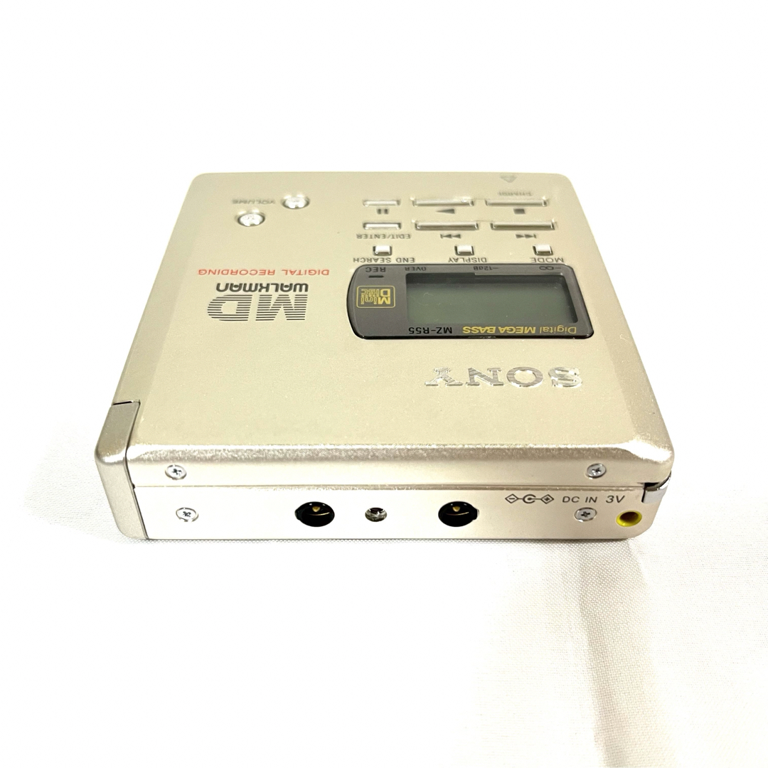 SONY MZ-R55 ポータブルMDプレーヤー ゴールド SONY MZ-R55 MD Walkman
