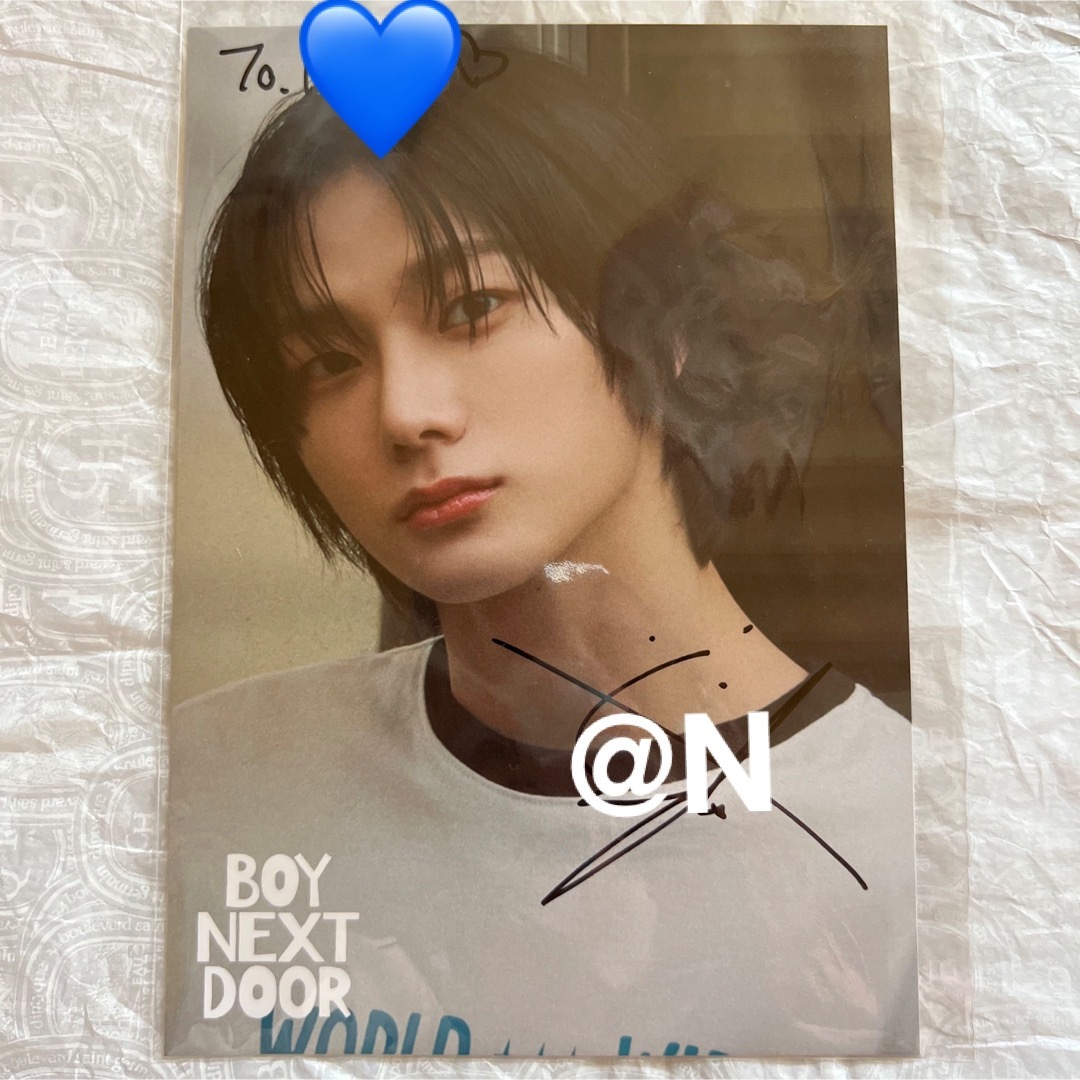 BOY NEXT DOOR ウナク シリアル 当選トレカ 直筆サイン 【公式通販】