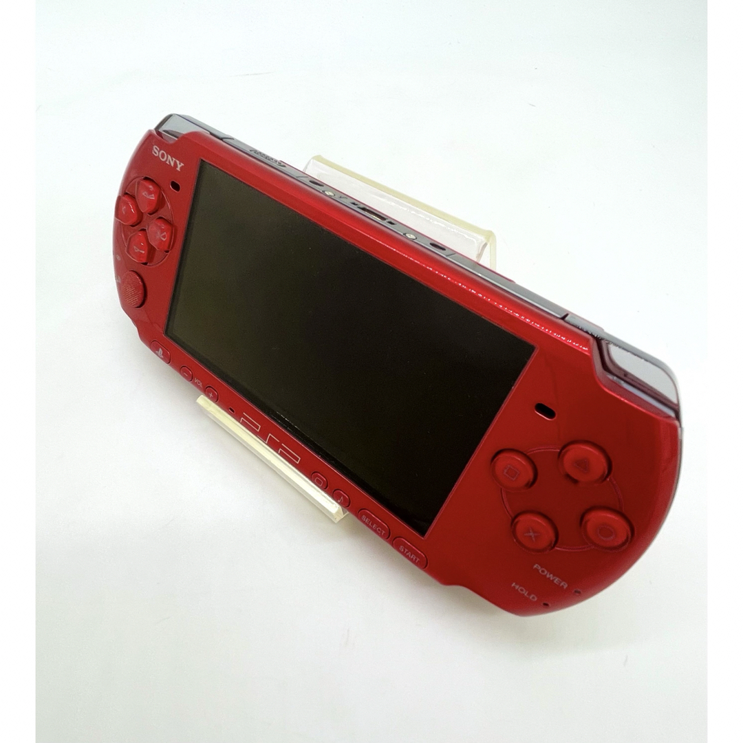 PSP 本体 ゴールド ケース付き PSP-3000 レッド&ゴールド イエロー