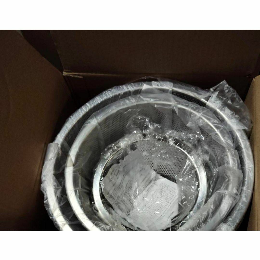 新品 アムウェイ ミキシングボウル 用 コランダー(ざる)セット