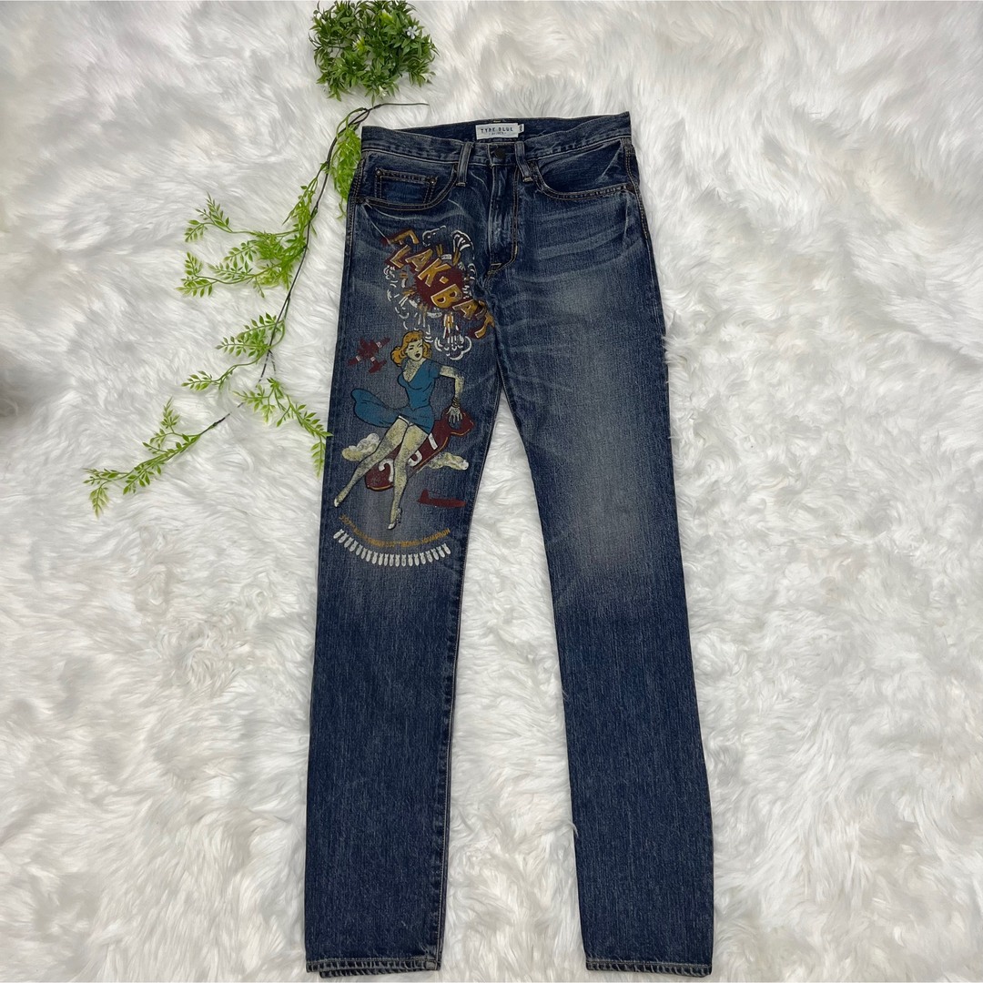 AVIREX - AVIREX アヴィレックス デニムパンツ デザインパンツ