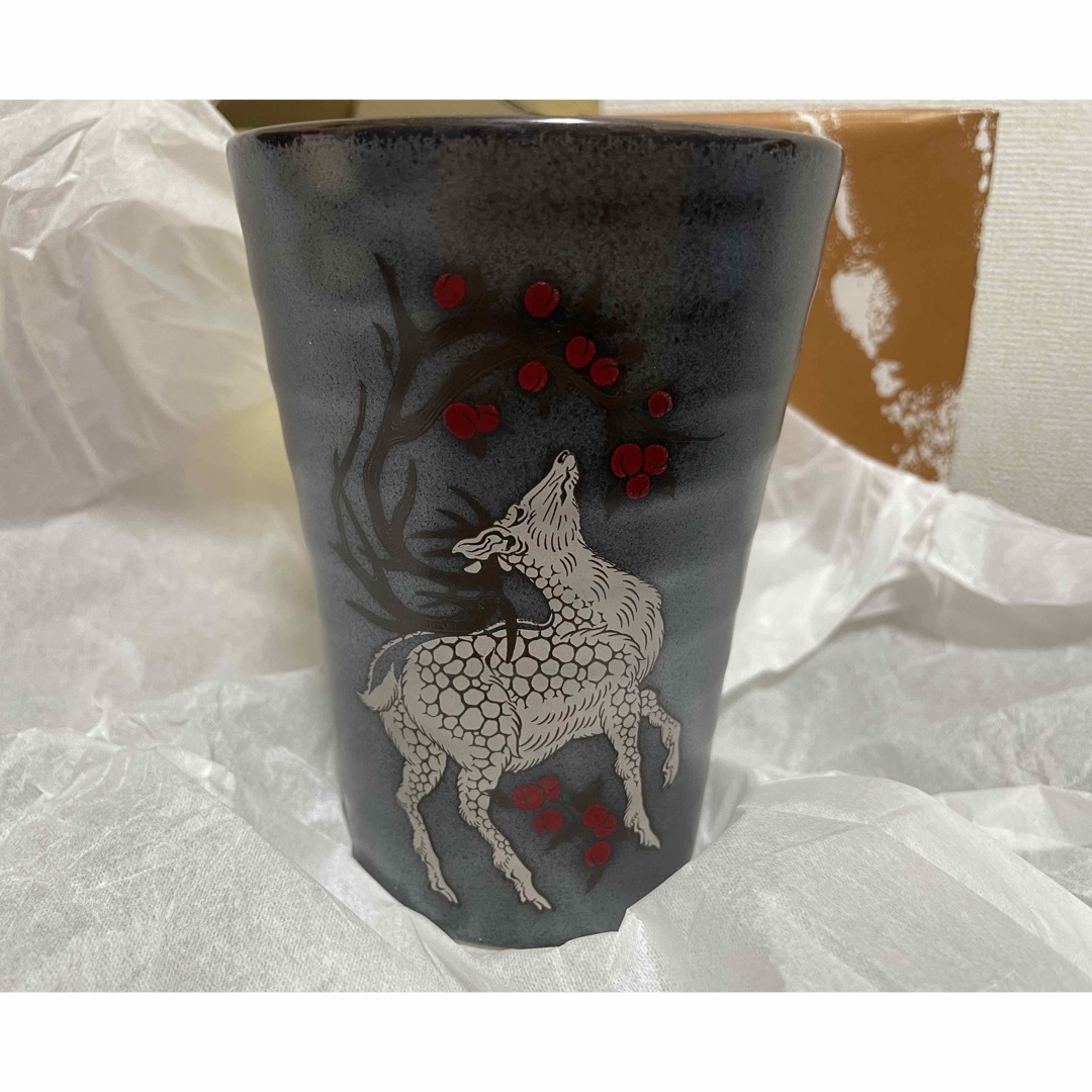 石浦引退間垣襲名披露記念品コップペア