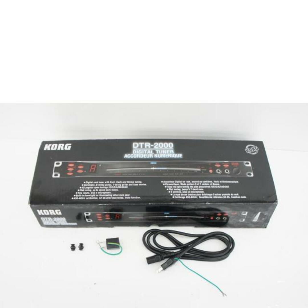 KORG コルグ/ラックマウントチューナー/DTR-2000/ABランク/75【中古