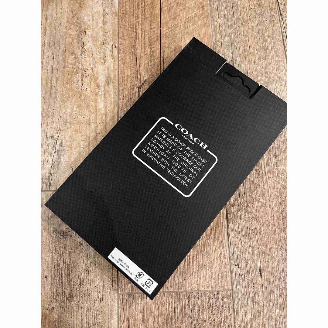 COACH - 新品 COACH iPhone13 手帳型カバー シグネチャー コーチ