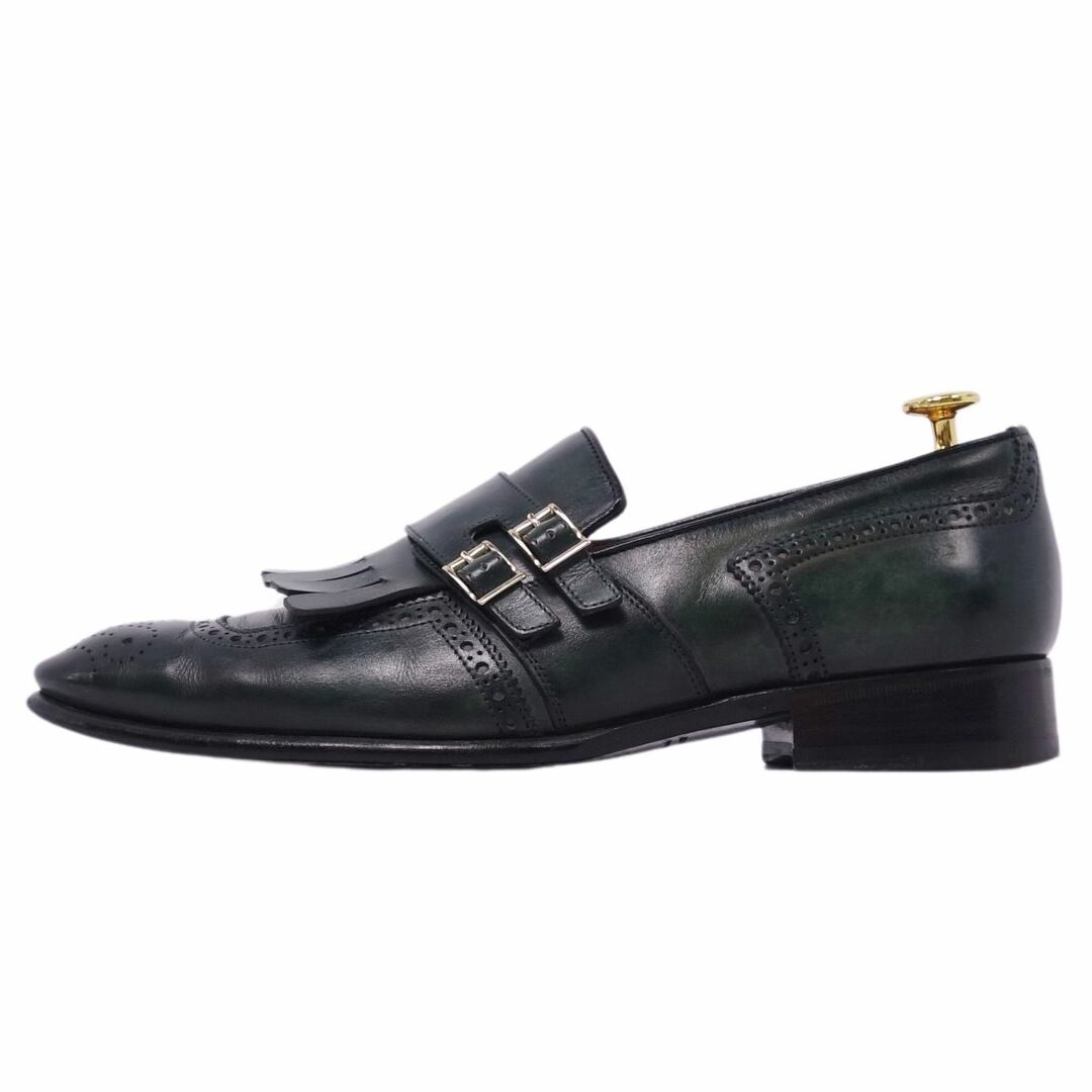 Santoni - サントーニ Santoni レザーシューズ ダブルモンクストラップ