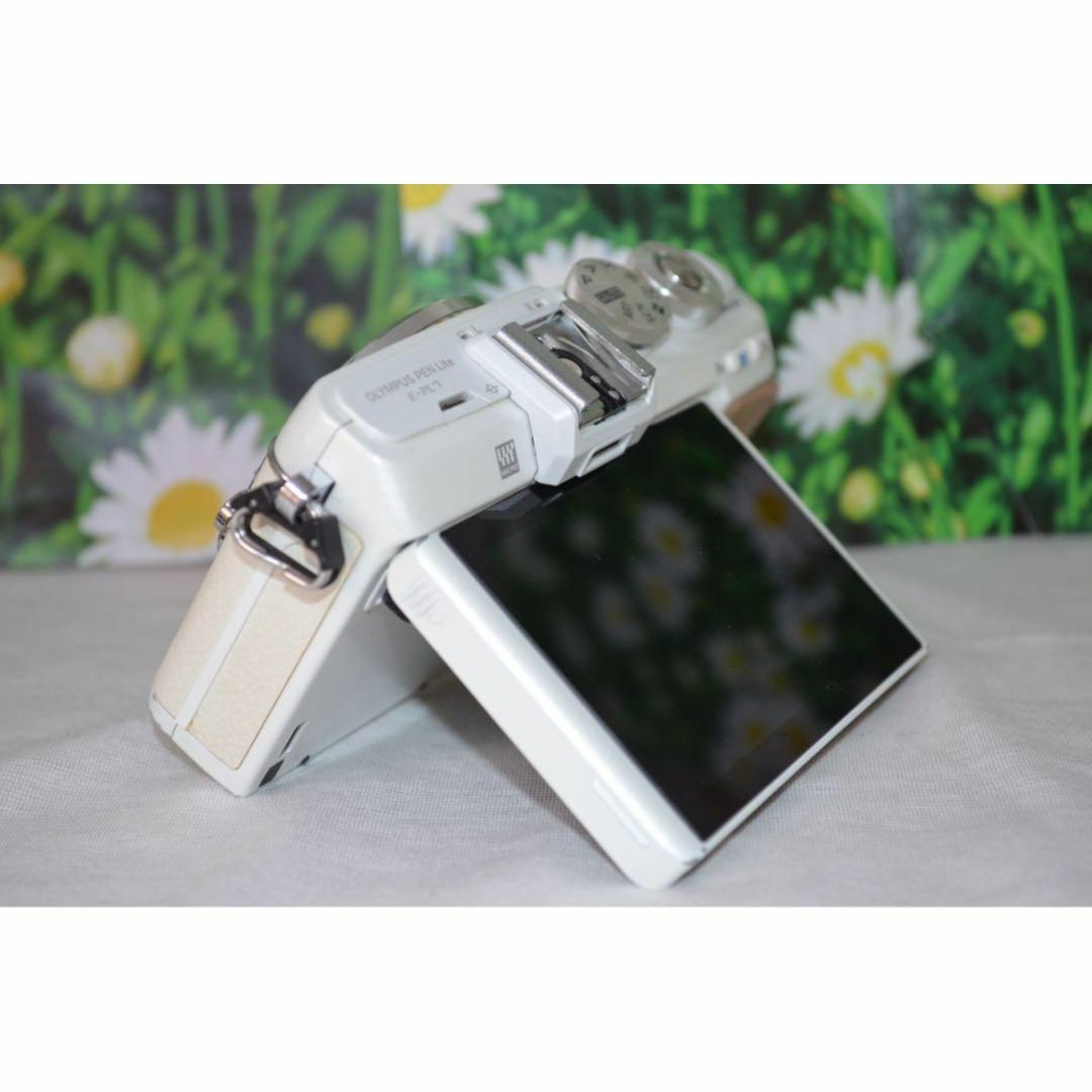 望遠レンズ大人気ミラーレス❤️Wi-Fi❤️オリンパス PL7 ミラーレス