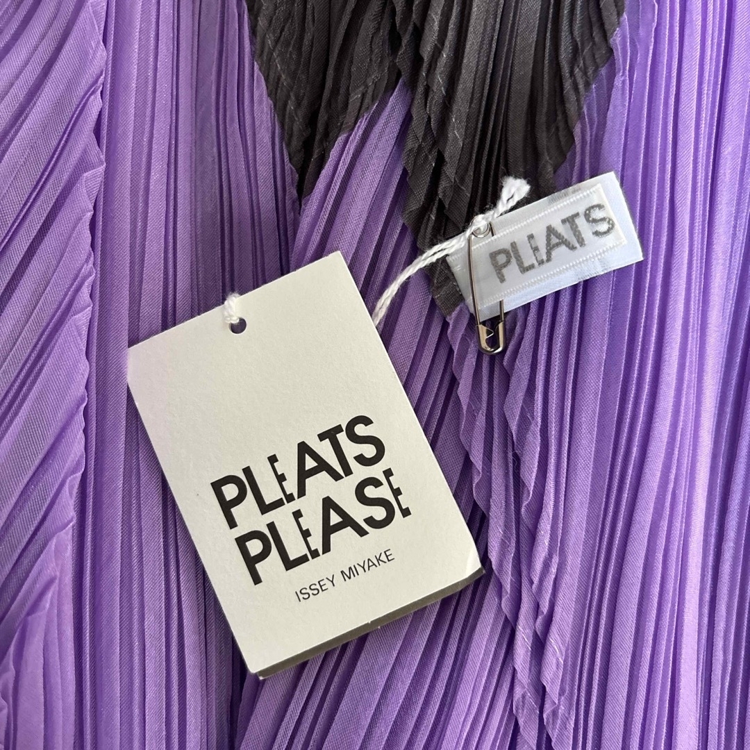 PLEATS PLEASE ISSEY MIYAKE - プリーツプリーズBICOLOR O SCARF 9月