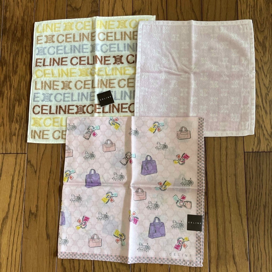 CELINE - セリーヌ ハンカチ3枚セットの通販 by オリーブ's shop