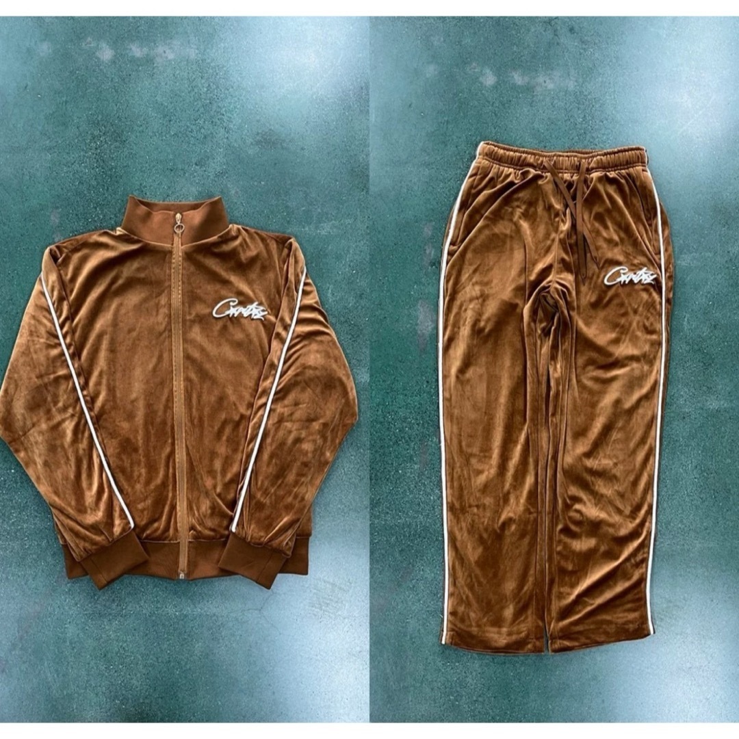 L】Corteiz Velour Tracksuit の通販 by Nicole Ma｜ラクマ