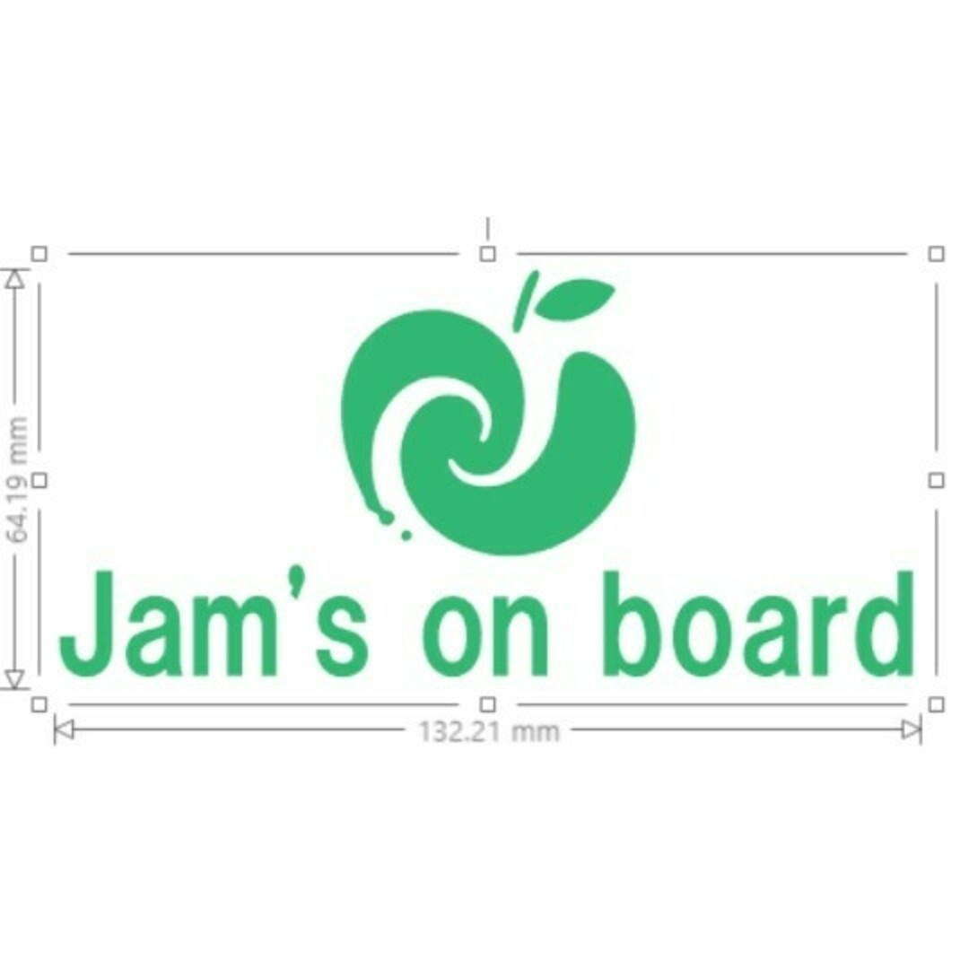 Mrs. GREEN APPLE ミセス JAM'S ステッカー 乗ってますの通販 by ぺけ