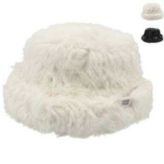 UGG - アグ UGG バケットハット W FAUX FUR BUCKET HAT フェイクファー
