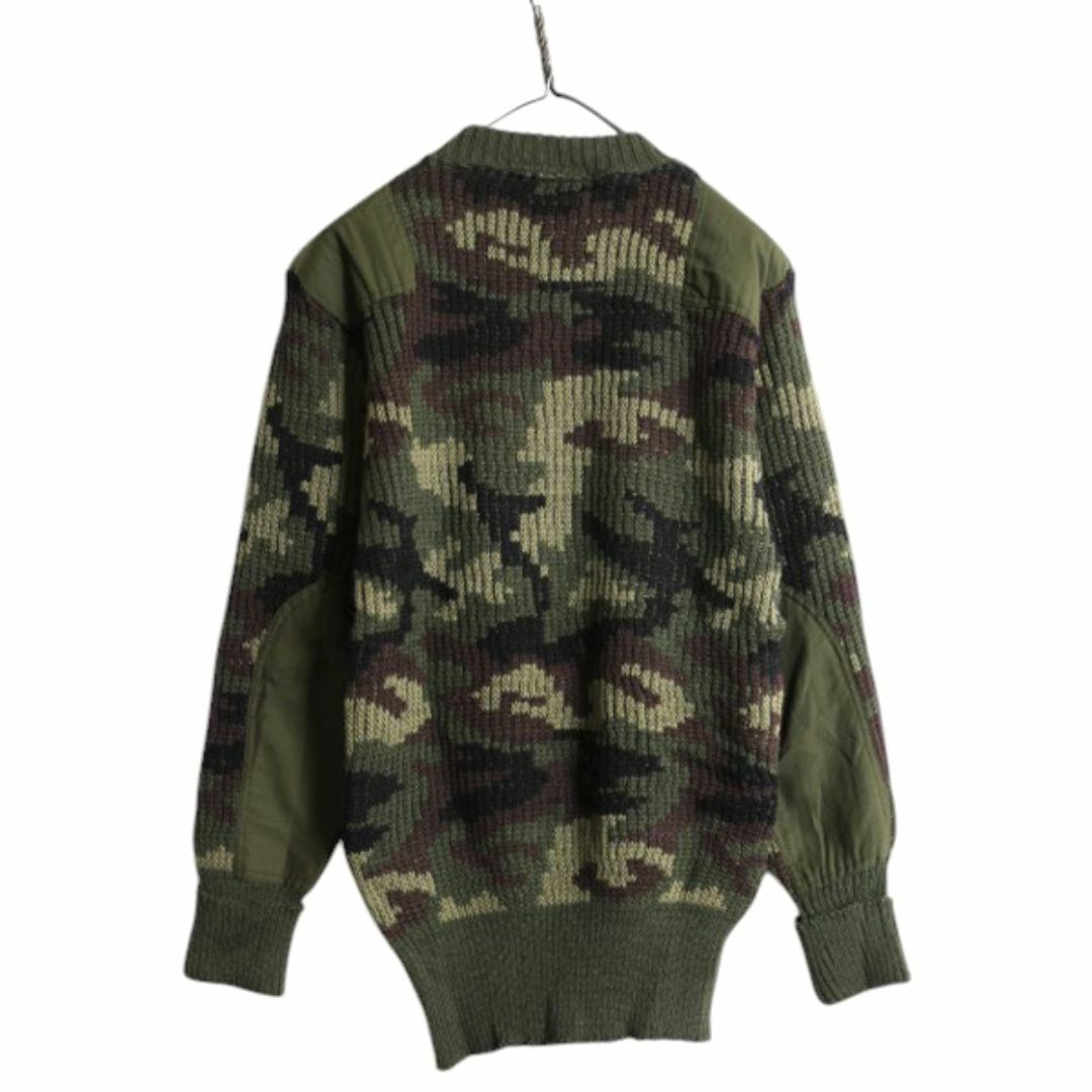 L.L.Bean - 80s イギリス製 エルエルビーン 迷彩 コマンド ニット