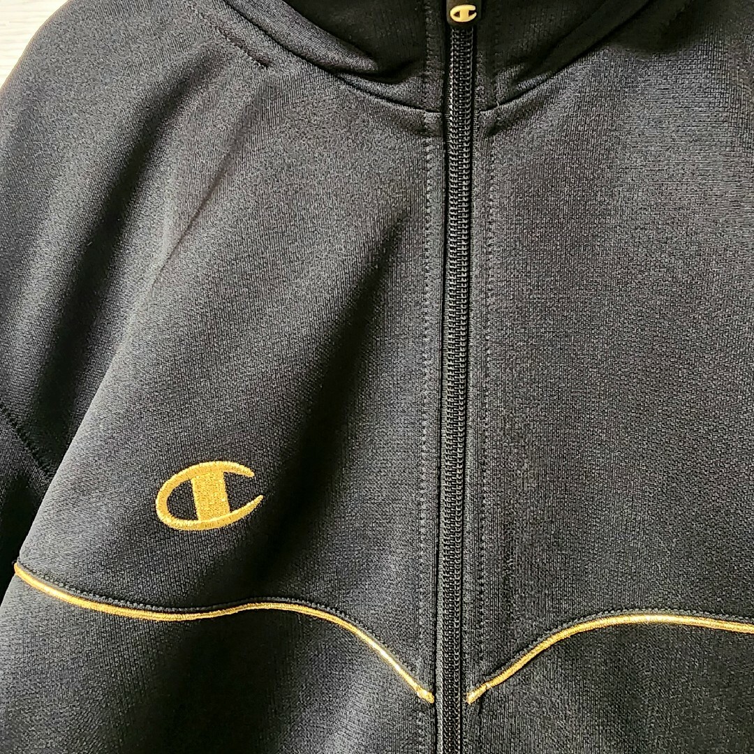 Champion - Champion チャンピオン セットアップ ブラック ゴールド XL