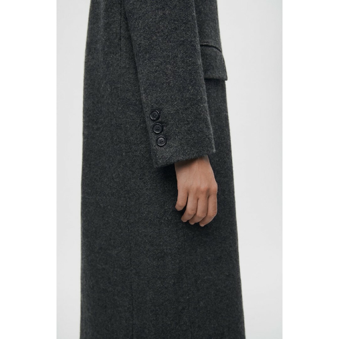 ZARA - ZARA ZW COLLECTION 100%ウールコート XS-Sサイズの通販 by