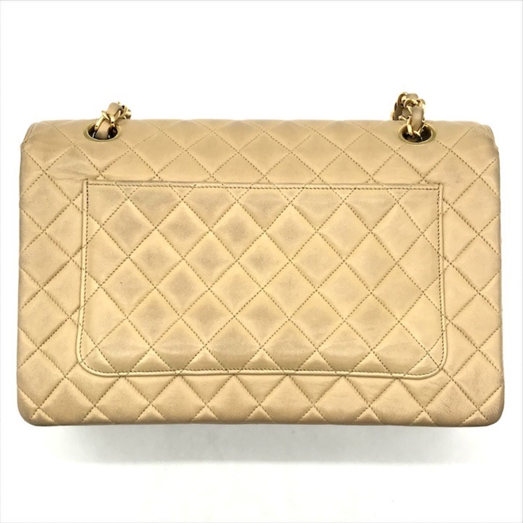 CHANEL - 良品 CHANEL シャネル ココマーク マトラッセ25 ラムスキン