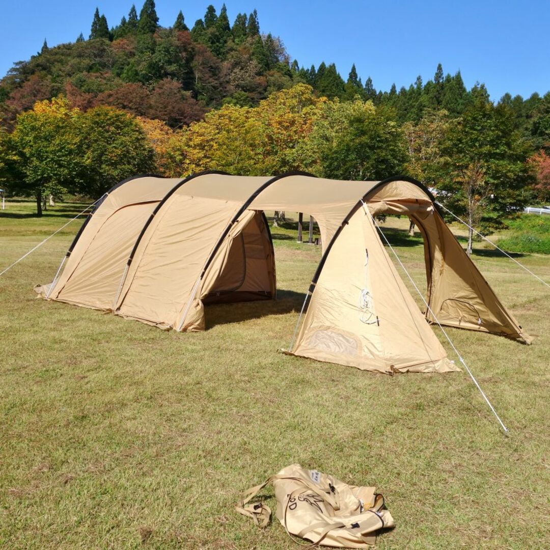 ディーオーディー DOD カマボコテント 3M タン T5-689-TN ファミリー