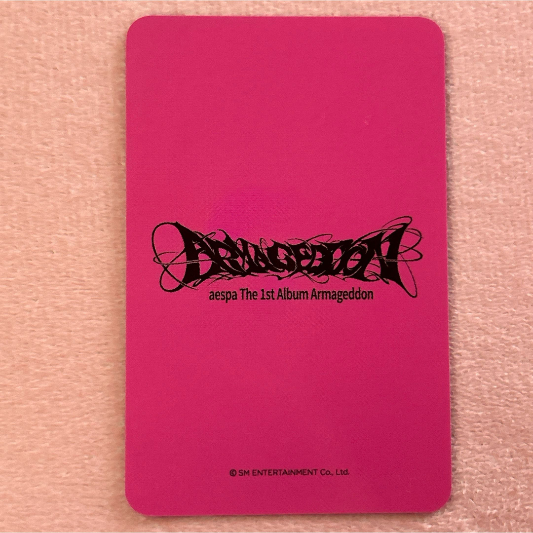 aespa - aespa ニンニン トレカ ラキドロ armageddon withmuuの通販 by