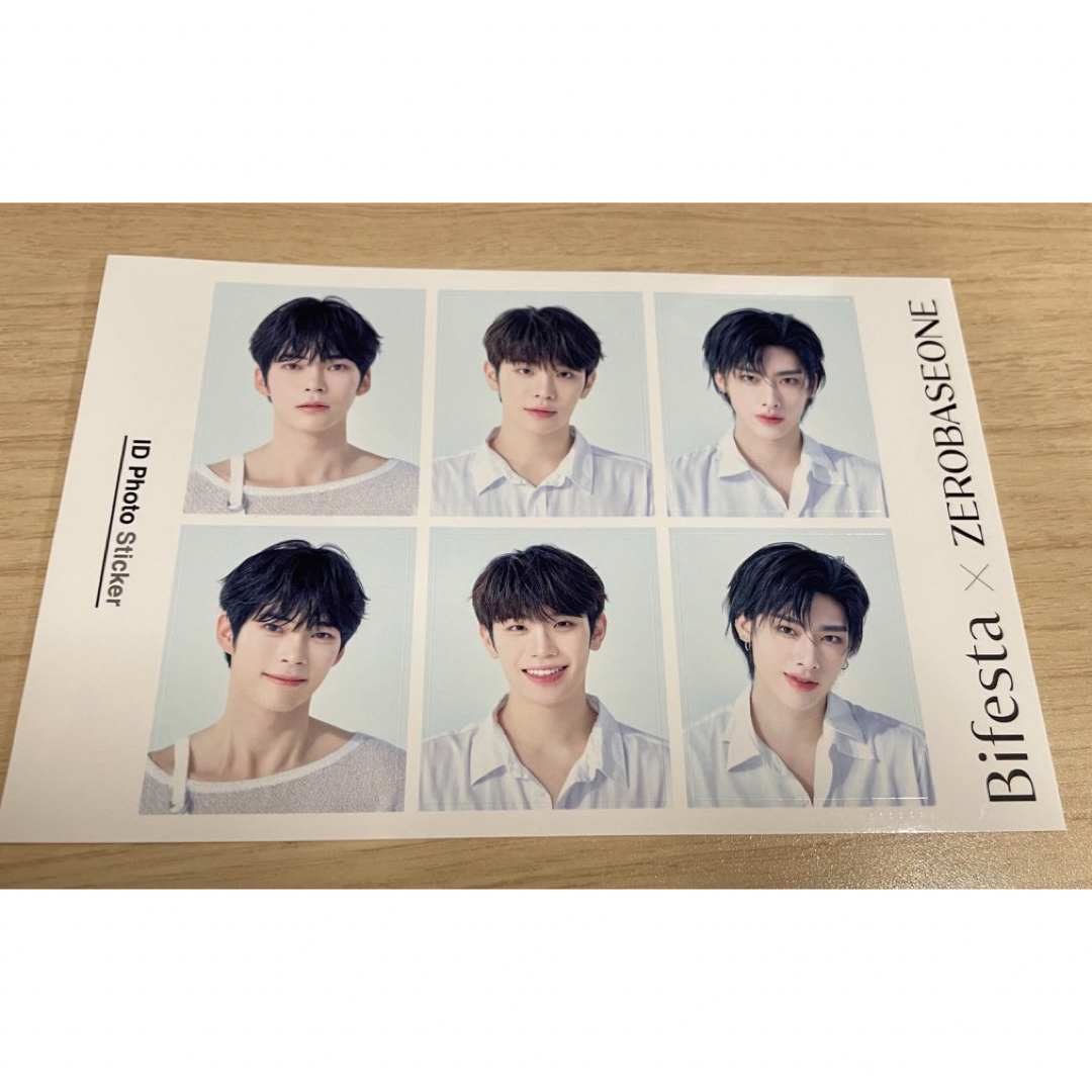 ZEROBASEONE - ビフェスタ ZB1 特典 証明写真風ステッカーの通販 by