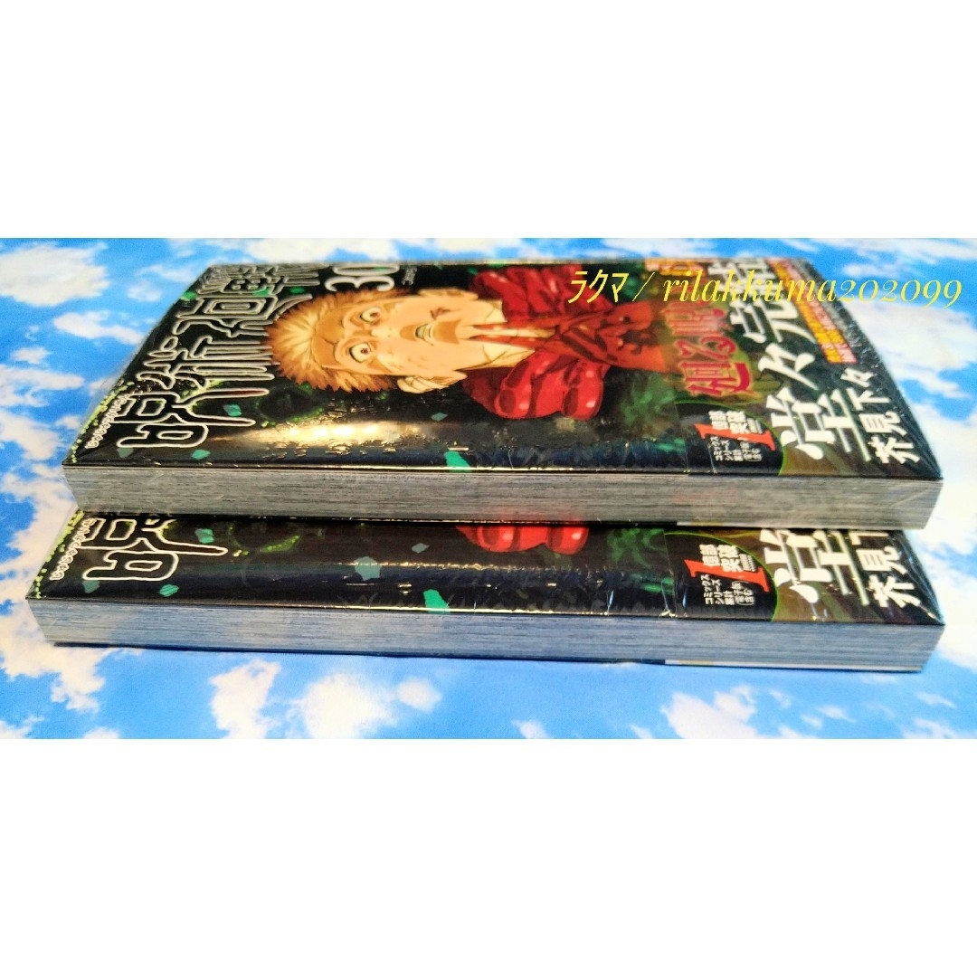 呪術廻戦 - 初版 匿名配送 呪術廻戦 コミックス 30巻 最終巻 2冊セット