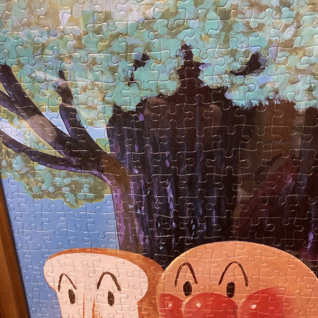 アンパンマン アート風ジグソーパズル額付きの通販 by さとこ's shop