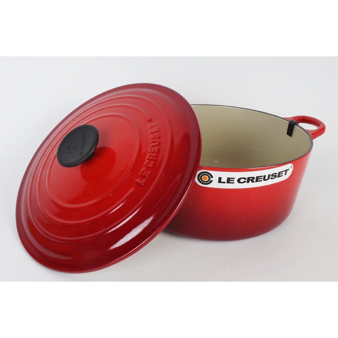 ルクルーゼ ココット 24cm チェリーレッド 両手鍋 |3349|☆ ルクルーゼ